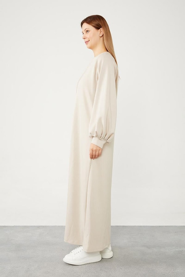 LevidorLevidor Bej Nevür Detaylı Spor Elbise