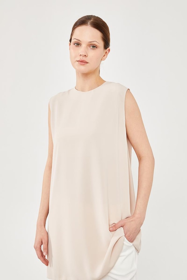 LevidorLevidor Bej Sıfır Kol İçlik