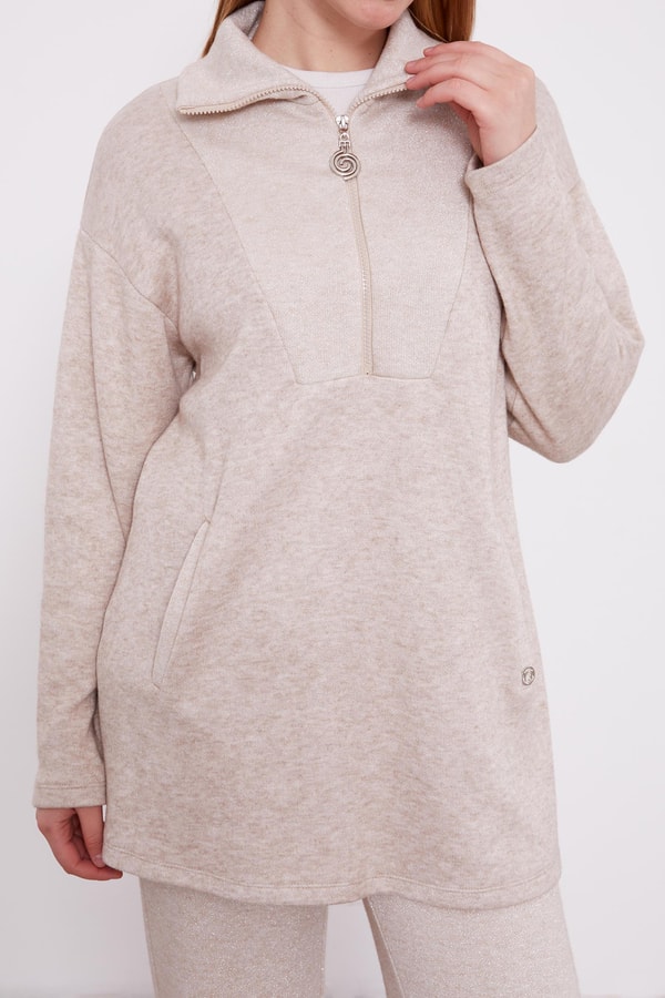 LevidorLevidor Bej Sim Detaylı Kaşmiş İkili Takım