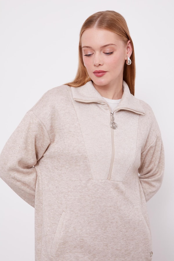 LevidorLevidor Bej Sim Detaylı Kaşmiş İkili Takım