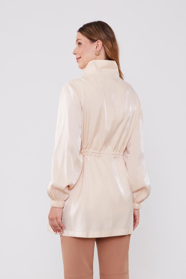 LevidorLevidor Bej Sparklin Parlak Kap