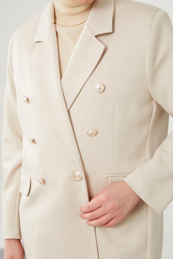 LevidorLevidor Bej Spor Blazer Ceket