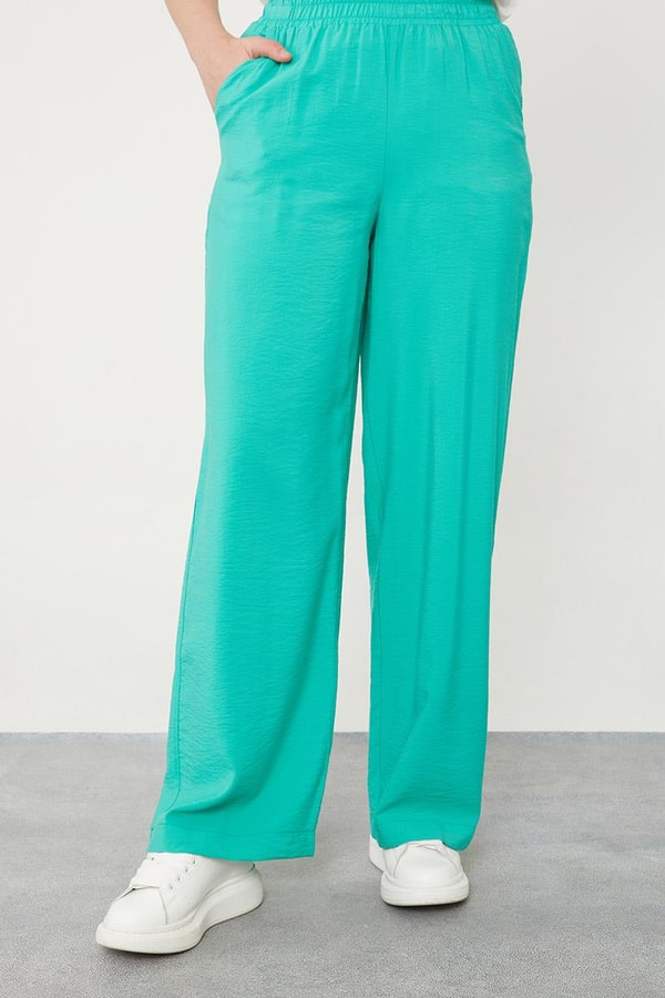 LevidorLevidor Benetton Baskılı İçlikli Geniş Paça Pantolonlu Ceket Takım