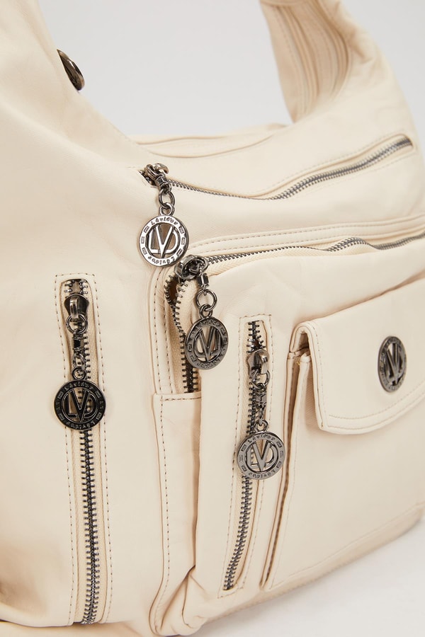 LevidorLevidor Beyaz Ayarlanabilir Askılı Omuz Çantası