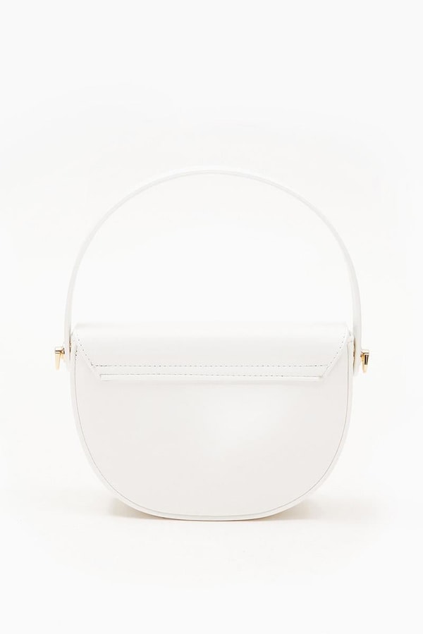 LevidorLevidor Beyaz Kilit Kapamalı El Çantası