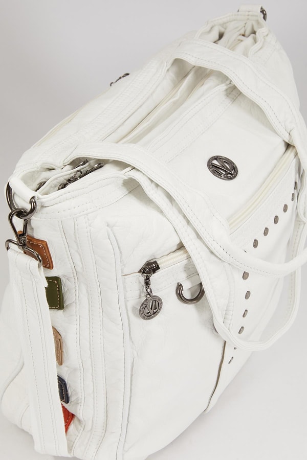 LevidorLevidor Beyaz Renk Detaylı Omuz Çantası