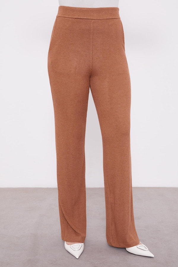 LevidorLevidor Camel Şerit İncili Kaşmir İkili Takım