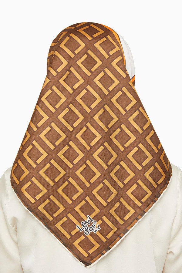 LevidorLevidor Camel Trend Twill Eşarp