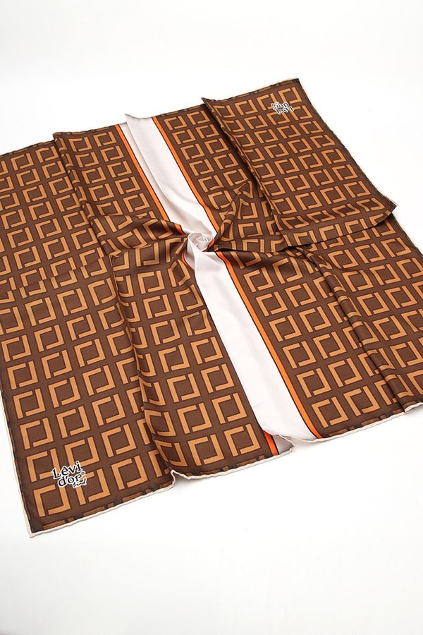 LevidorLevidor Camel Trend Twill Eşarp