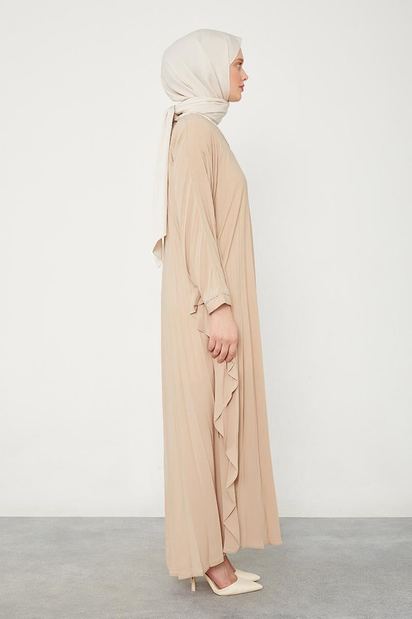 LevidorLevidor Camel Yarasa Kol Elbise