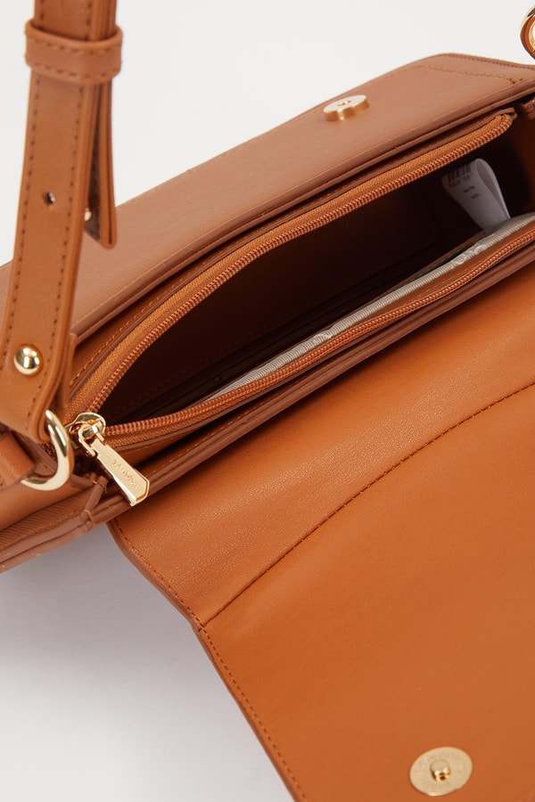 LevidorLevidor Camel Zincir Saplı Omuz Çantası