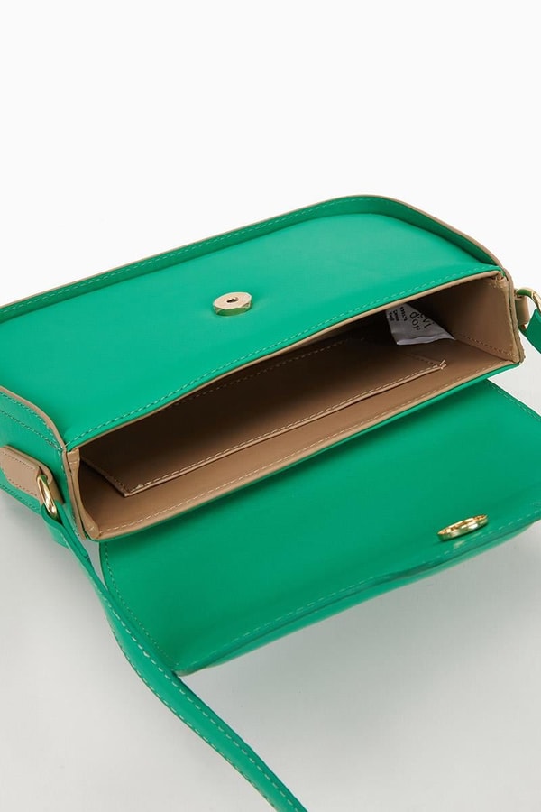 LevidorLevidor Çimen Yeşili Ayarlanabilir Askılı Omuz Çantası