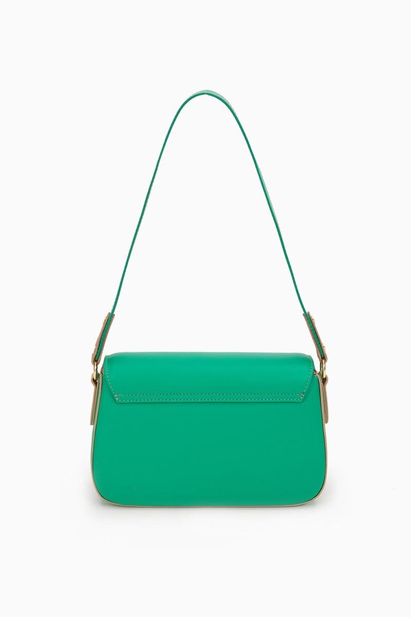 LevidorLevidor Çimen Yeşili Ayarlanabilir Askılı Omuz Çantası