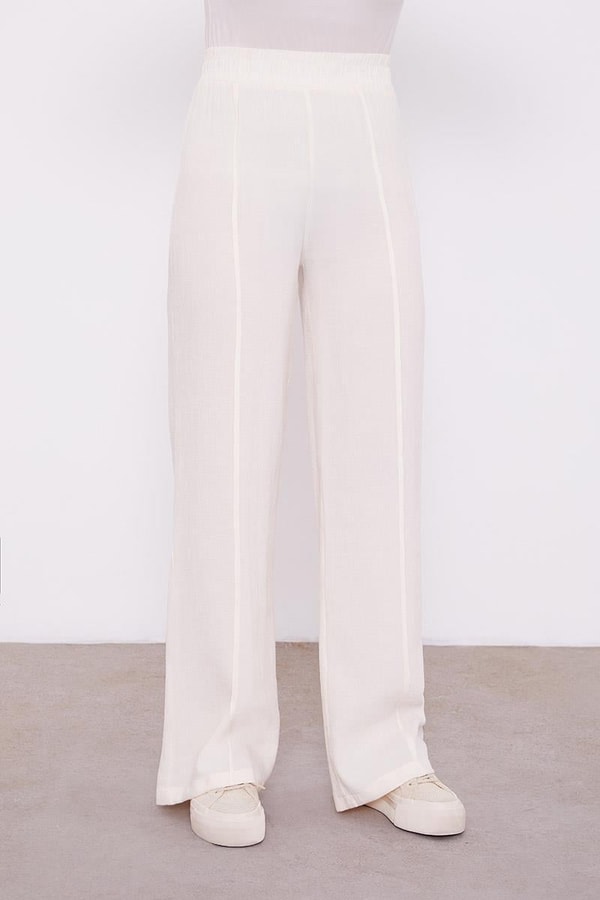 LevidorLevidor Ekru Taşlı Cep Detaylı İkili Takım