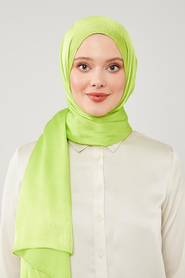 LevidorLevidor Fıstık Yeşili Janjan Şal