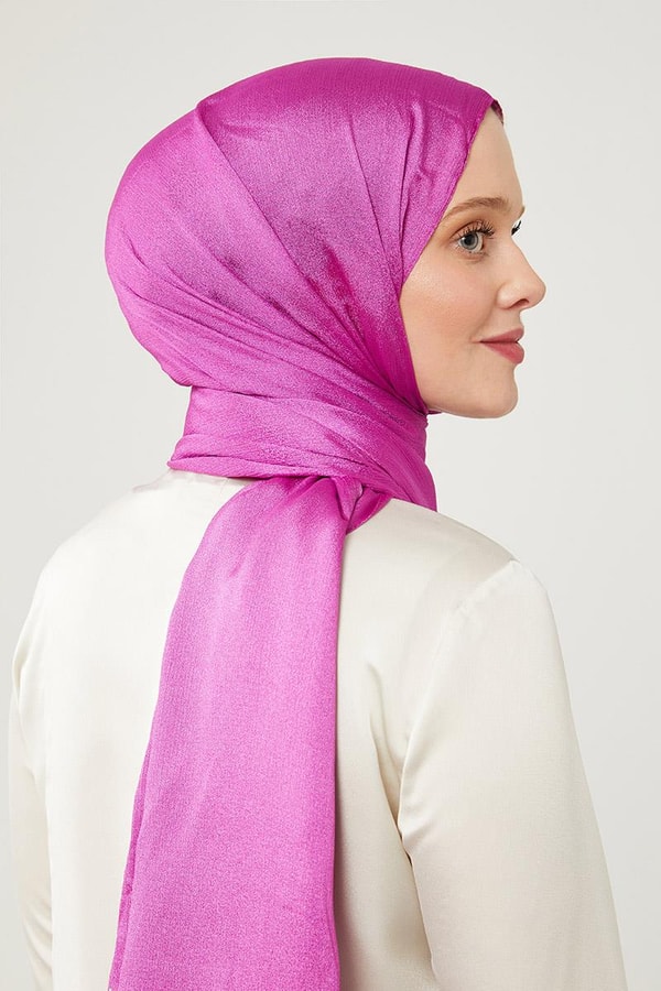 LevidorLevidor Fuşya Cristal Yoryo Şal