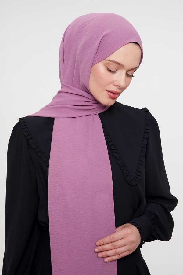 LevidorLevidor Fuşya Düz Aerobin Şal
