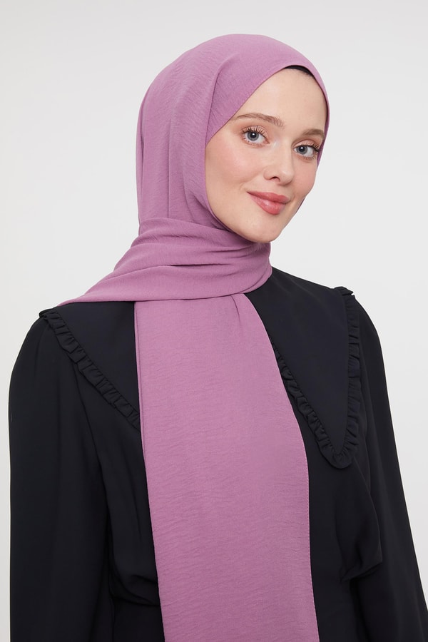 LevidorLevidor Fuşya Düz Aerobin Şal