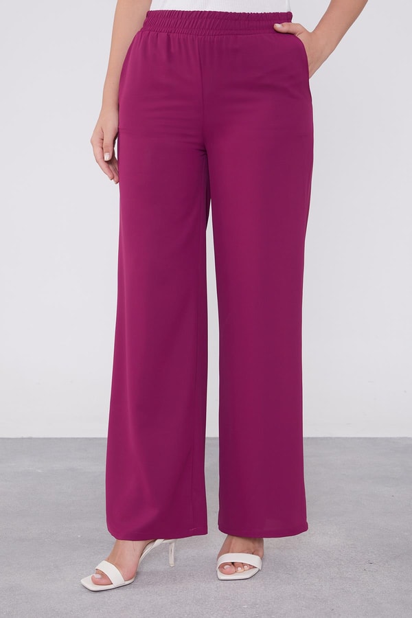 LevidorLevidor Fuşya Kemer Detaylı Şifon İkili Takım