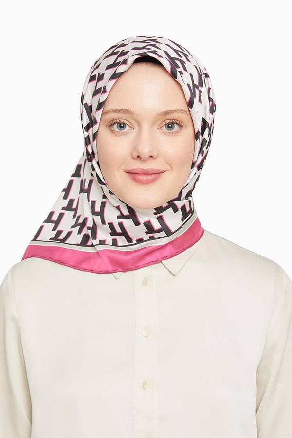 LevidorLevidor Fuşya Trend Twill Eşarp