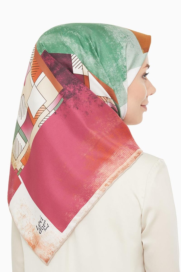 LevidorLevidor Fuşya Trend Twill Eşarp