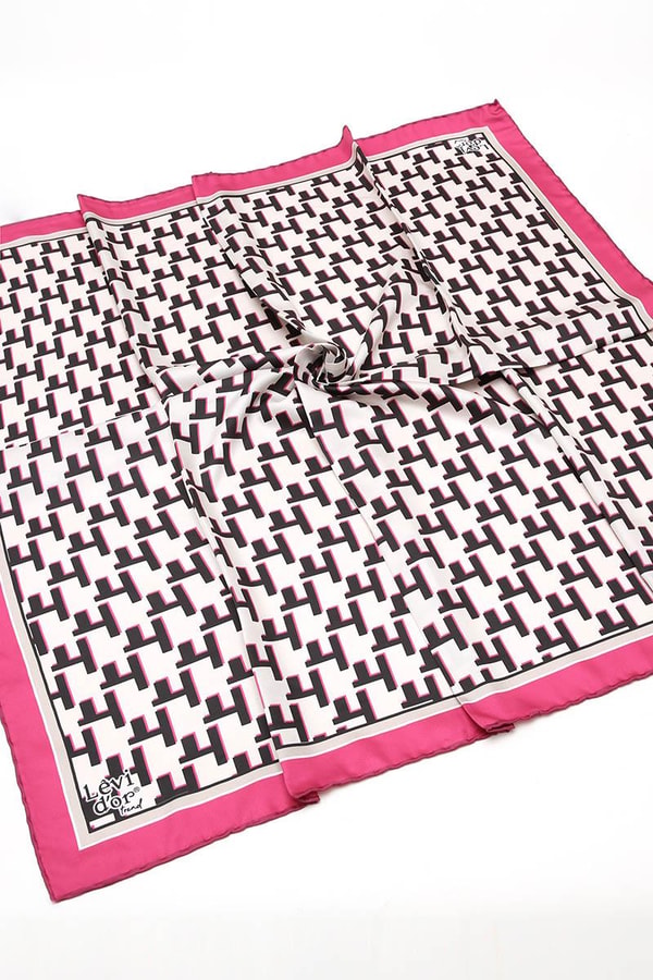 LevidorLevidor Fuşya Trend Twill Eşarp
