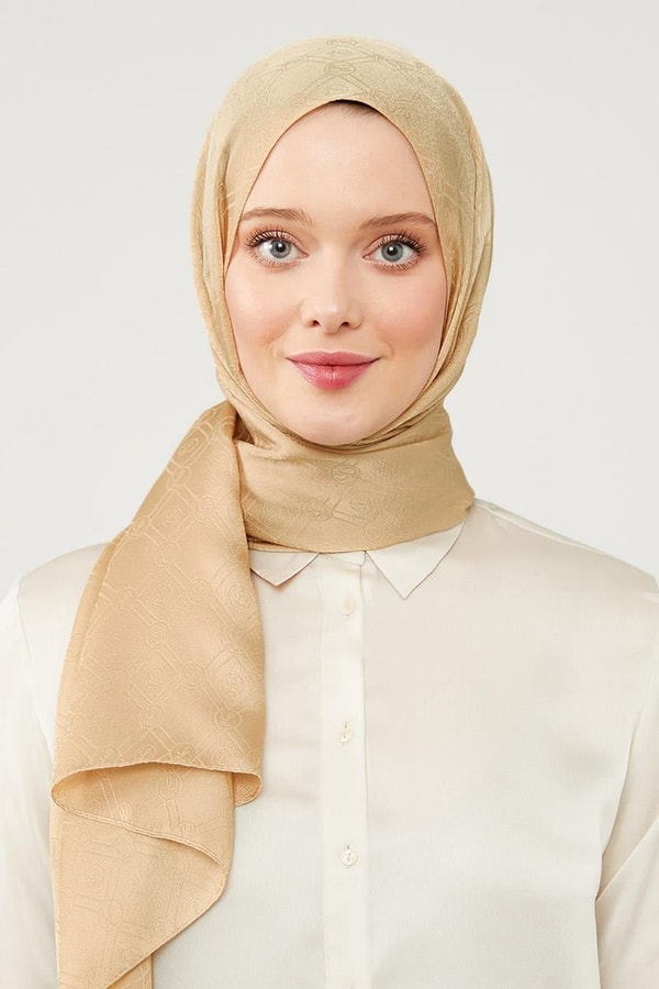 LevidorLevidor Gold Levidor Baskılı Jakarlı Elegance Şal