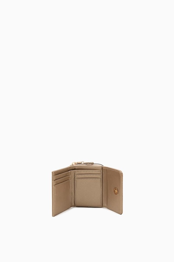 LevidorLevidor Gold Monogram Baskılı Cüzdan