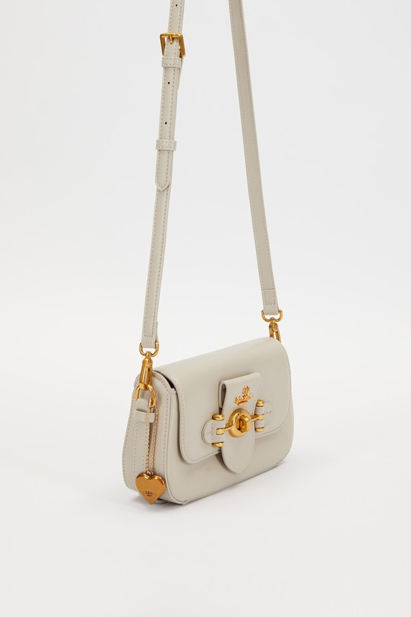 LevidorLevidor Gri Çevirme Kilit Omuz Çantası