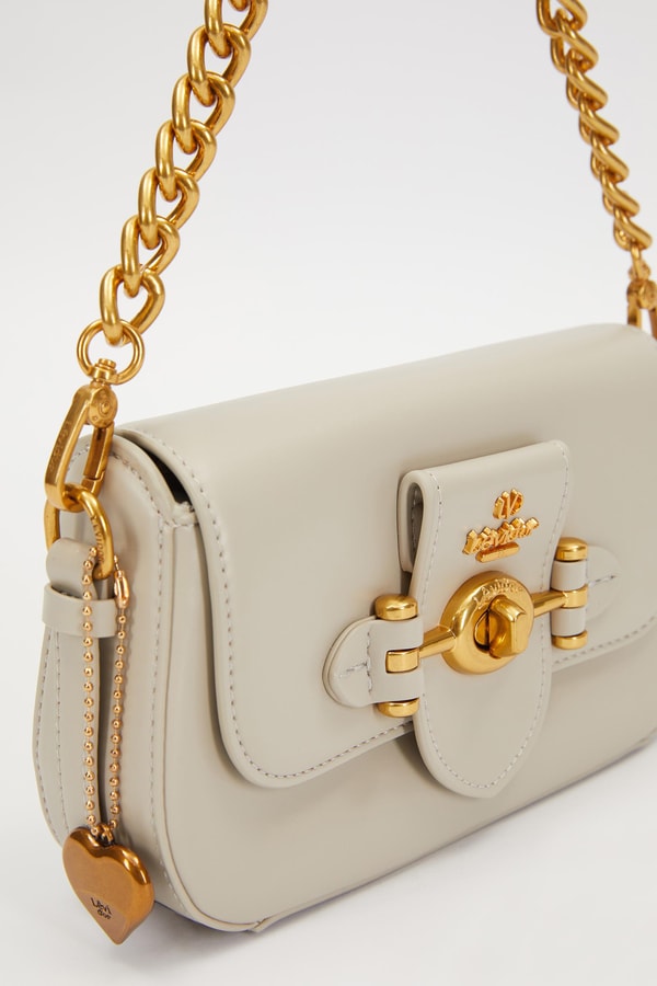 LevidorLevidor Gri Çevirme Kilit Omuz Çantası