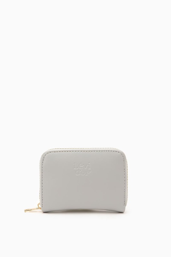 LevidorLevidor Gri Çift Gözlü Cüzdan