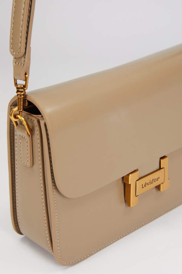 LevidorLevidor Gri Omuz Çantası