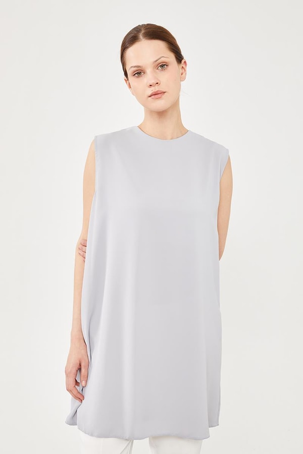 LevidorLevidor Gri Sıfır Kol İçlik