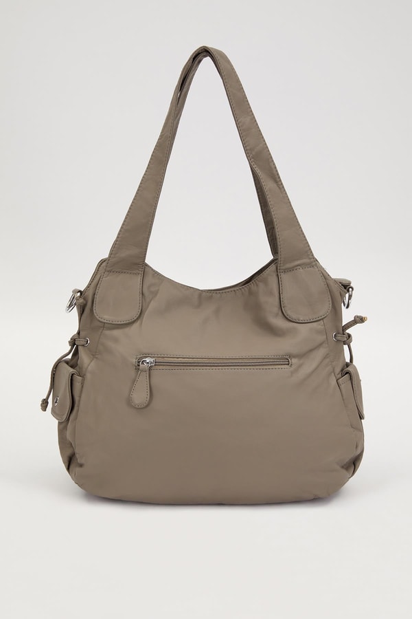 LevidorLevidor Gri Sırma Desen Omuz Çantası