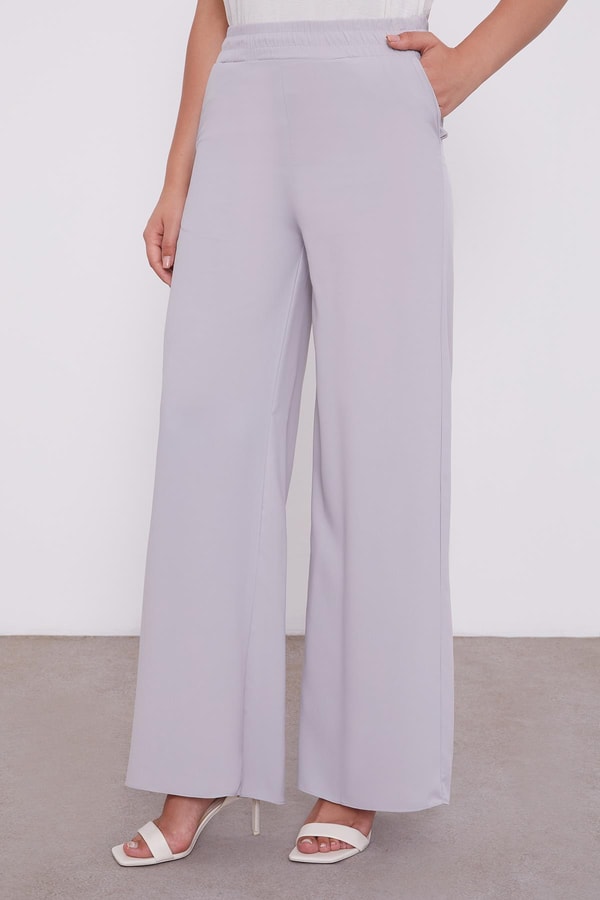 LevidorLevidor Gri Taş İşlemeli Tunik Takım