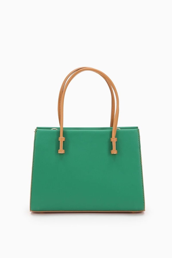 LevidorLevidor Haki Çok Bölmeli El Çantası