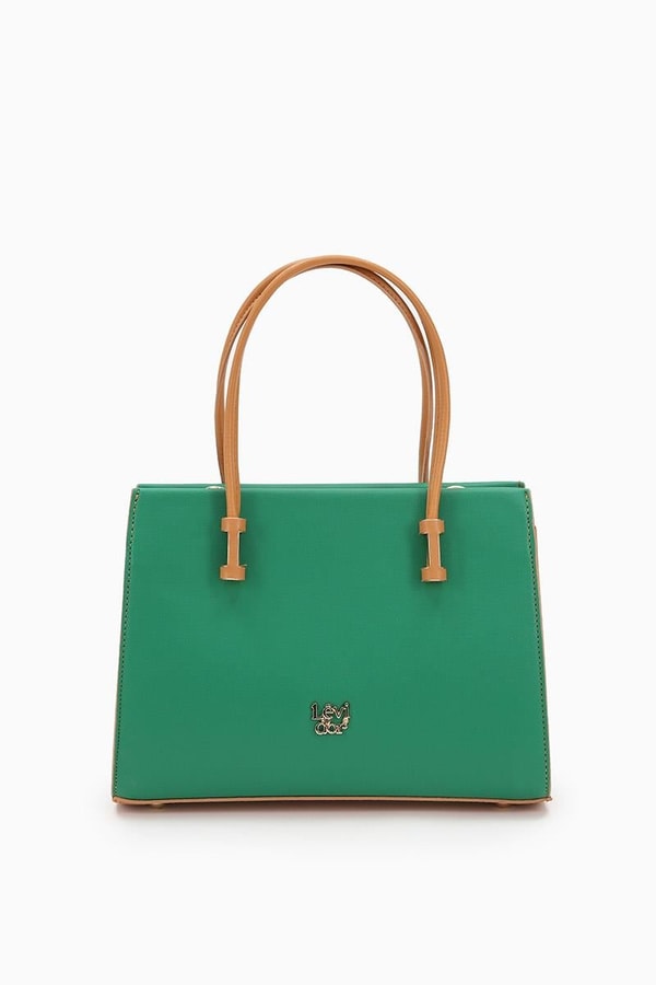 LevidorLevidor Haki Çok Bölmeli El Çantası