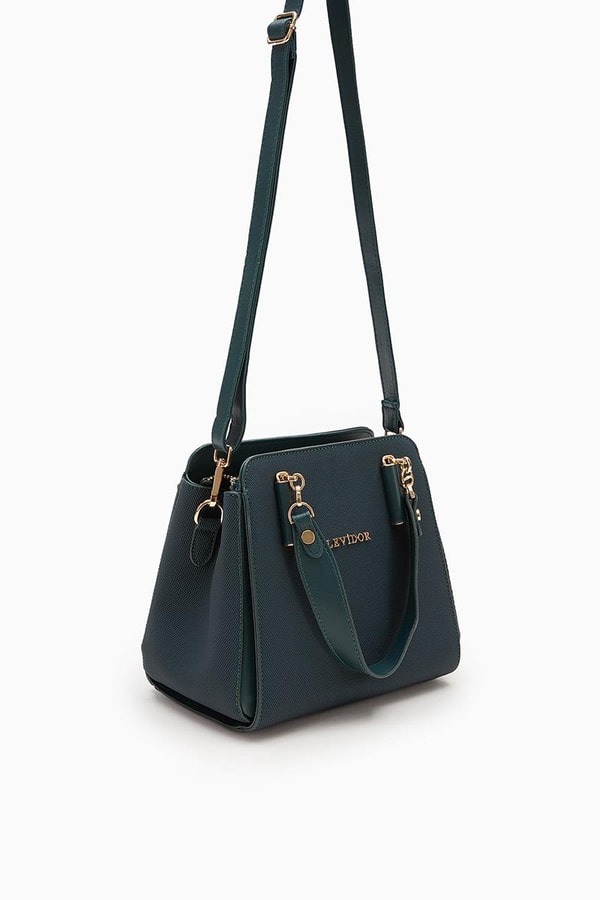 LevidorLevidor Haki Kumaş Görünümlü El Çantası