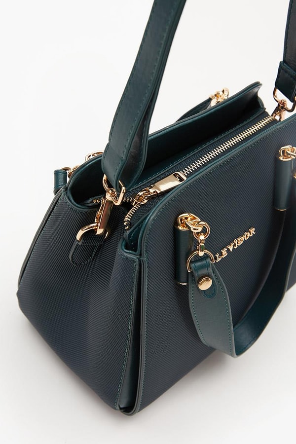 LevidorLevidor Haki Kumaş Görünümlü El Çantası