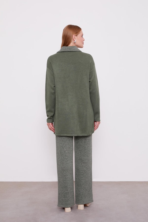 LevidorLevidor Haki Sim Detaylı Kaşmiş İkili Takım