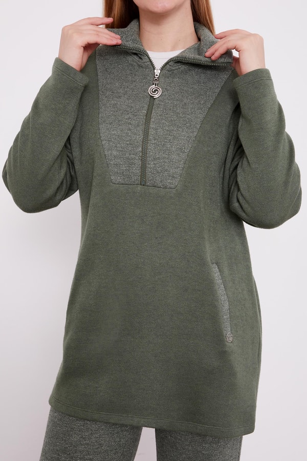 LevidorLevidor Haki Sim Detaylı Kaşmiş İkili Takım