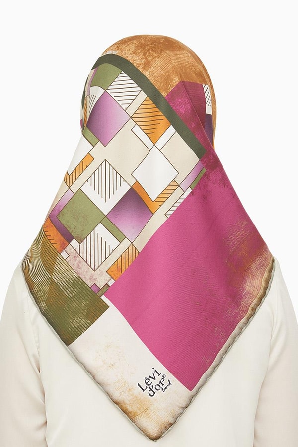 LevidorLevidor Haki Trend Twill Eşarp