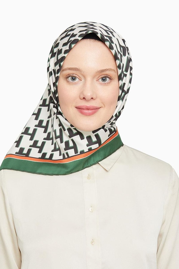 LevidorLevidor Haki Trend Twill Eşarp