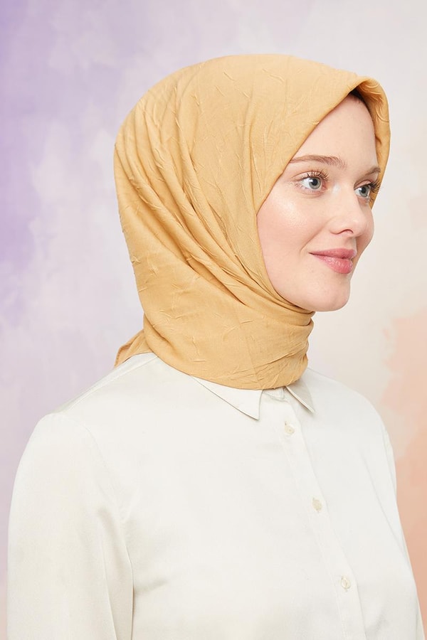 LevidorLevidor Hardal Kraş Şifon Eşarp