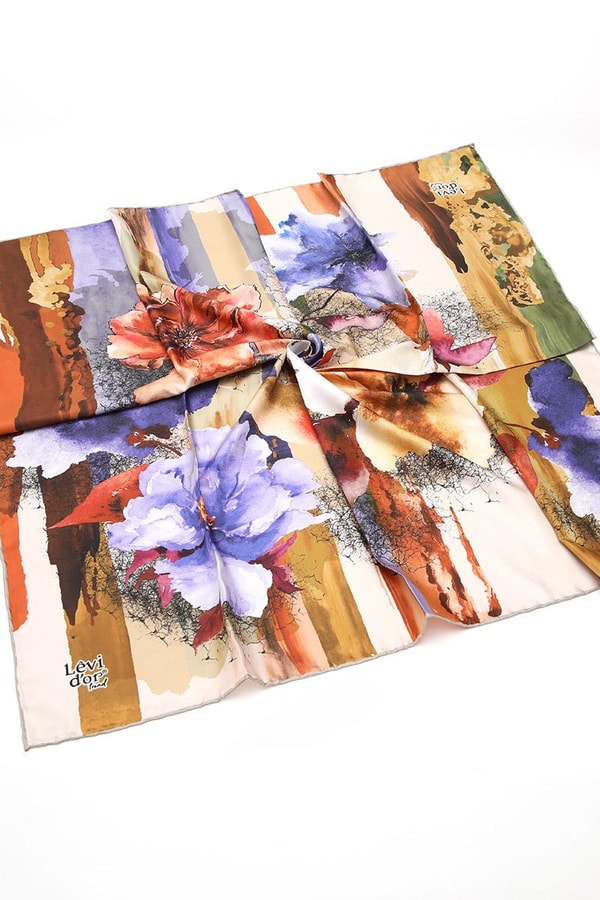 LevidorLevidor Hardal Trend Twill Eşarp