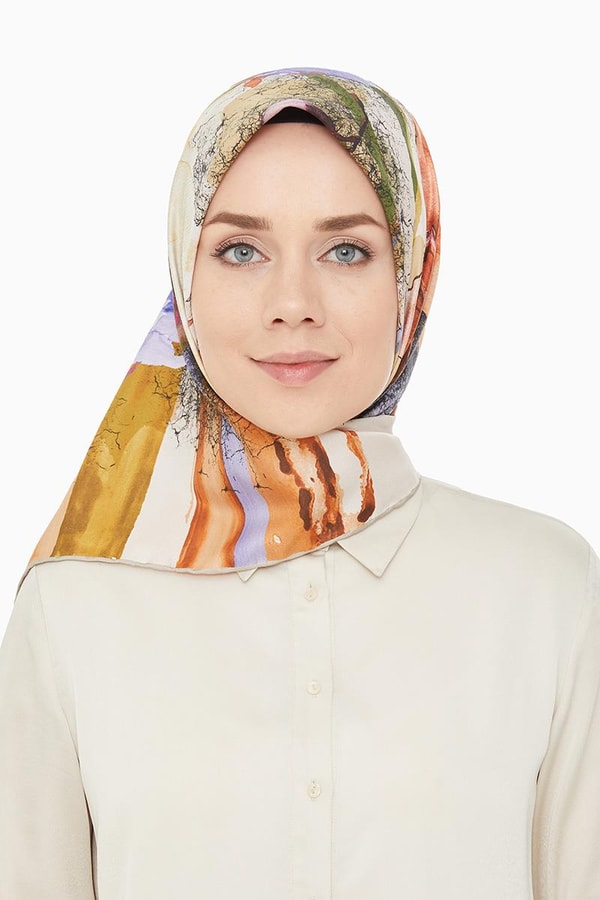 LevidorLevidor Hardal Trend Twill Eşarp