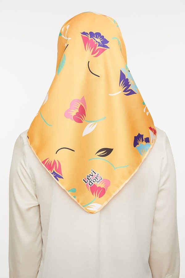 LevidorLevidor Hardal Trend Twill Eşarp