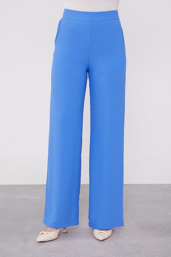 LevidorLevidor İndigo Boncuk İşlemeli Tunik Takım