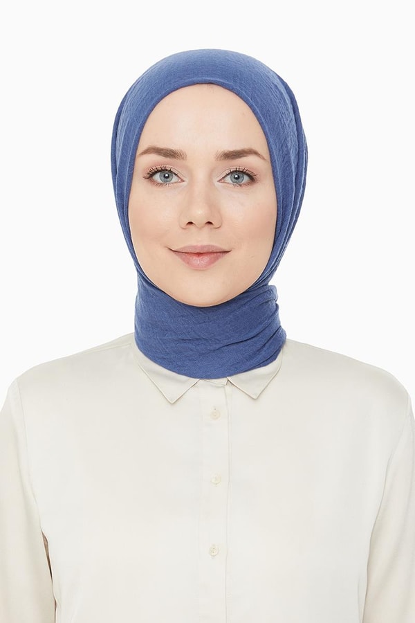 LevidorLevidor İndigo Bürümcük Şal