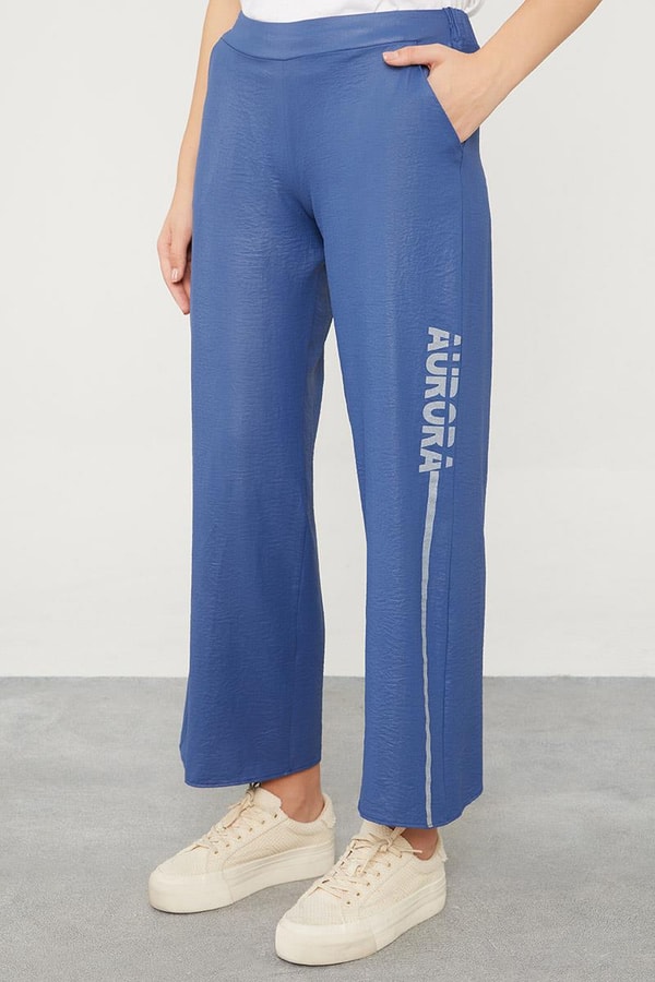 LevidorLevidor İndigo Kapüşonlu Kanguru Cepli Spor Takım